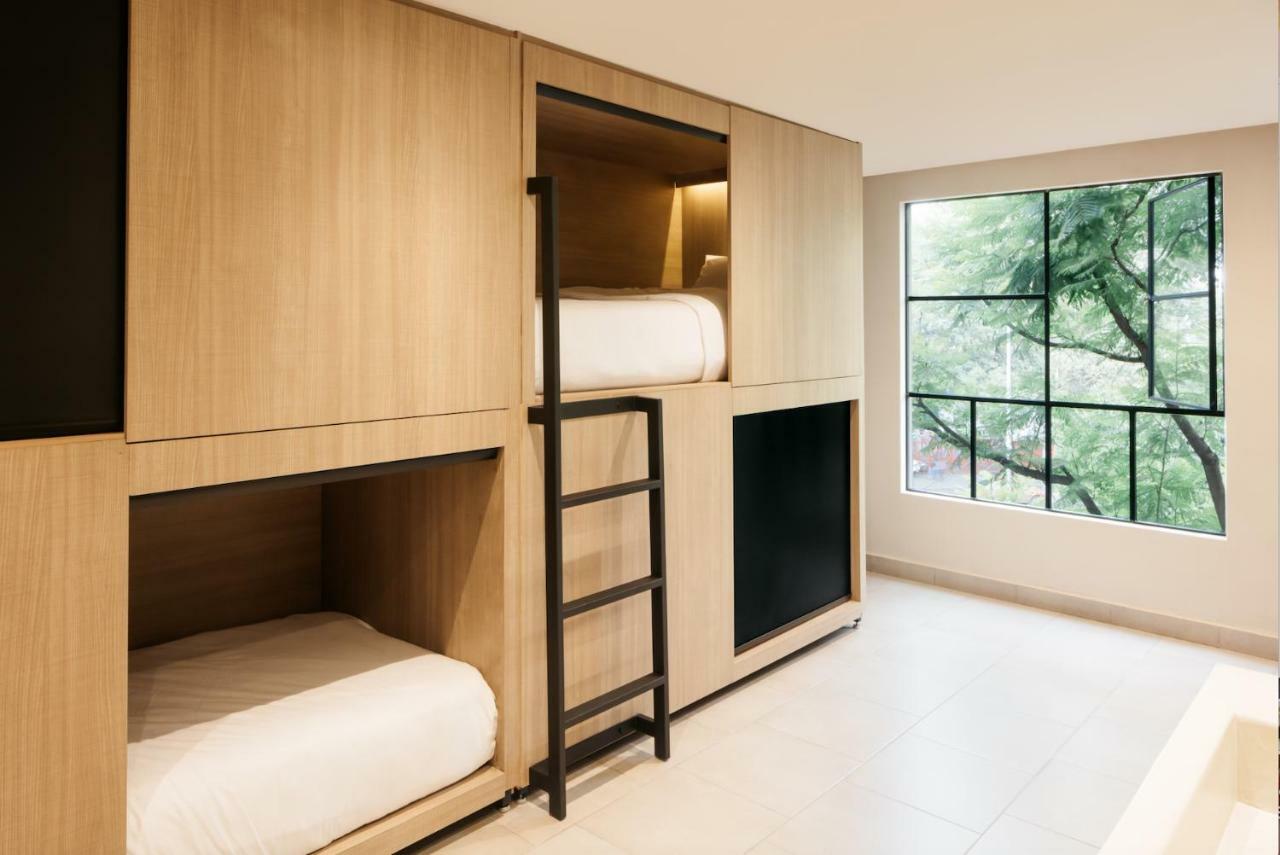 Bed in een Slaapzaal met 4 Bedden